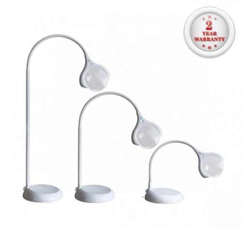 Daylight floor lamp on sale with magnifier