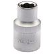 Draper Expert 8mm 3/8 Square Drive Hi-Torq® Satin Chrome 6 Point Socket 09832