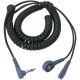 Desco 19863 - Dual-Wire 3.7M Dual-Snap Coil Cord with Right Angle, 7mm