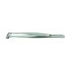 Bernstein Wafer Tweezer, 6 mm Jaw, With Graduated Lower Paddle and 3 Teeth 3 DWF Small