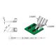 JBC 3.5mm Angled Dual Inline IC Micro Tweezer Cartridge Tip